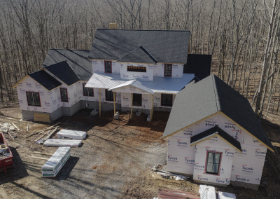 Drone Photo of Home Construction